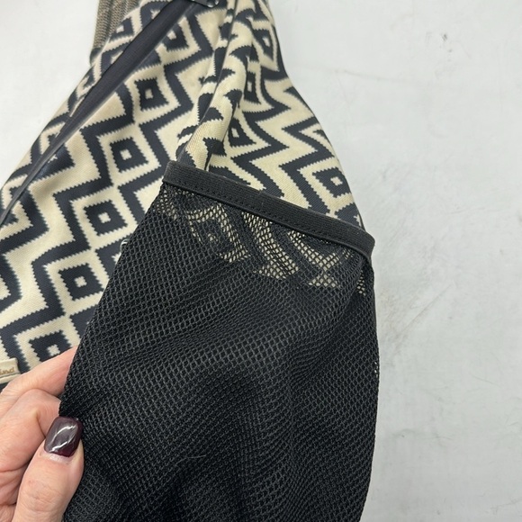 KAVU Off White Black Patterned Cord Crossbody Backpack TOT4932A main image 8